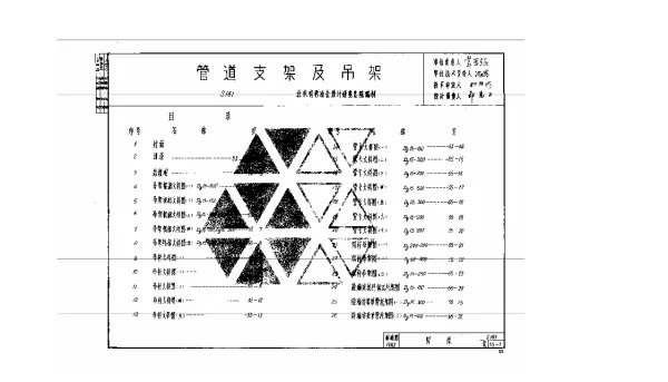 S161管道支架及吊架