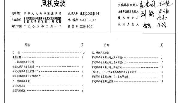 05K102 风机安装