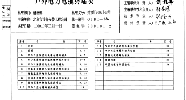 2.93D101-2户外电力电缆终端头