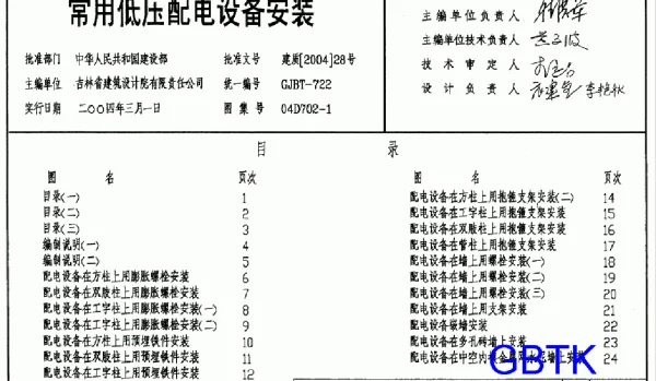 D702-1-2-3常用低压配电设备及灯具安装(2004)