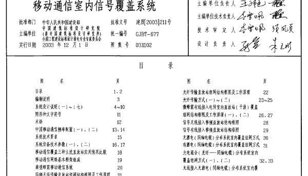 03X102 移动通信室内信号覆盖系统