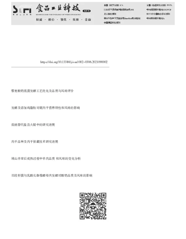 狭鳕鱼片盐渍过程中品质及风味物质的变化