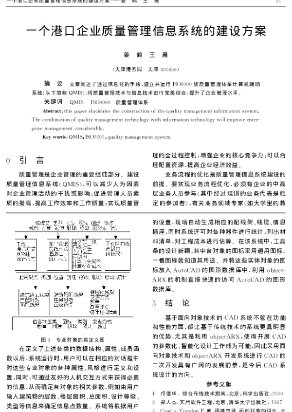 一个港口企业质量管理信息系统的建设方案