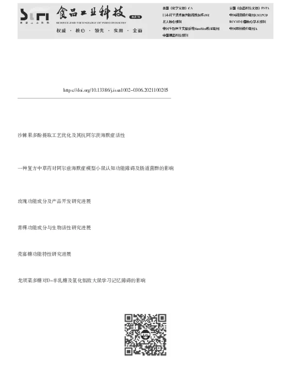 茶叶功能成分预防阿尔茨海默病研究进展