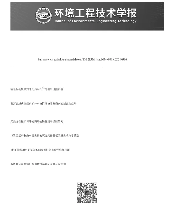 磁性微孔类甲酸镧制备及其高效除氟性能研究