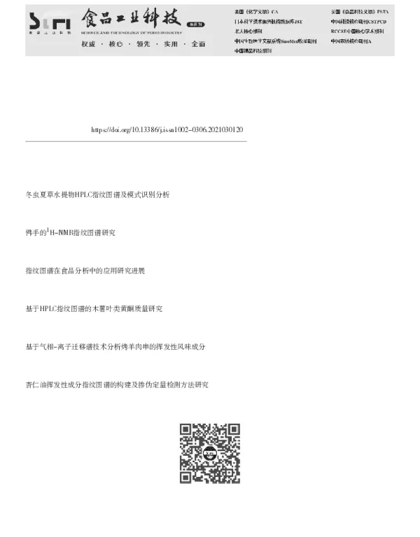 恒山黄芪1H-NMR指纹图谱的研究