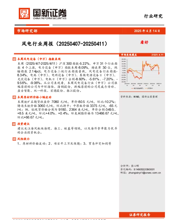 20250414-国新证券股份-风电行业周报_9页_879kb