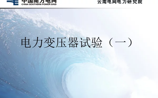 变压器绝缘电阻、直流电阻试验及方法课件