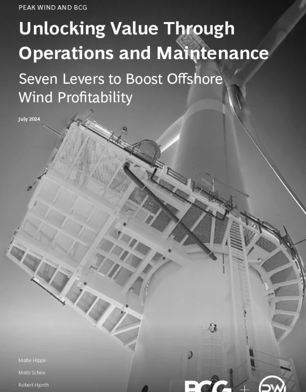 波士顿咨询：提高海上风电盈利能力的七大手段_14页_4mb