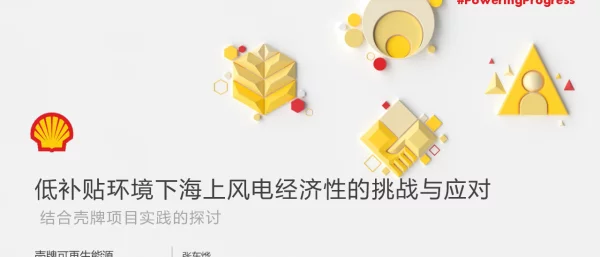 全球海上风电大会课件-海上风电大会 壳牌演示文稿