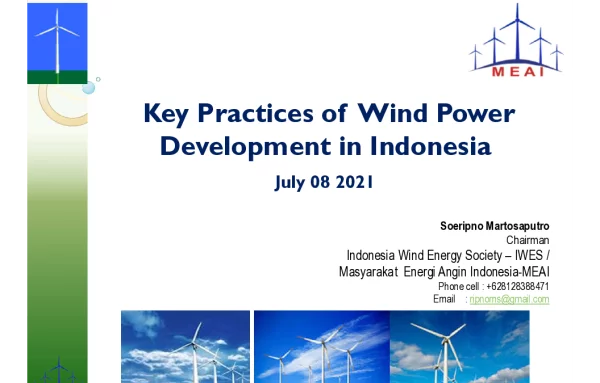 全球海上风电大会课件-(INDONESIA) 20210708_IWES Presentation on WarmUp_ACE