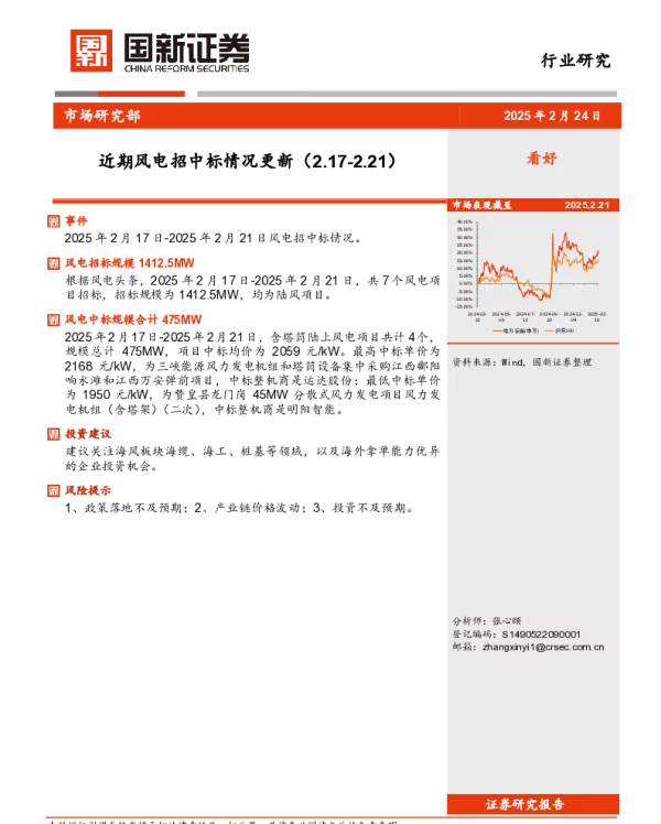 20250224-近期风电招中标情况更新_3页_425kb