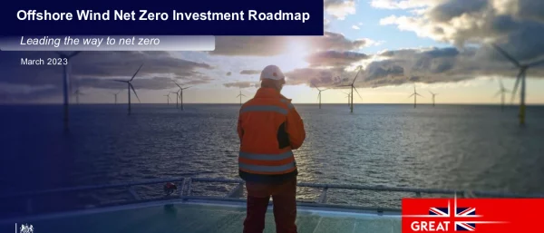 英国政府2023英国海上风电净零投资路线图英文版22页
