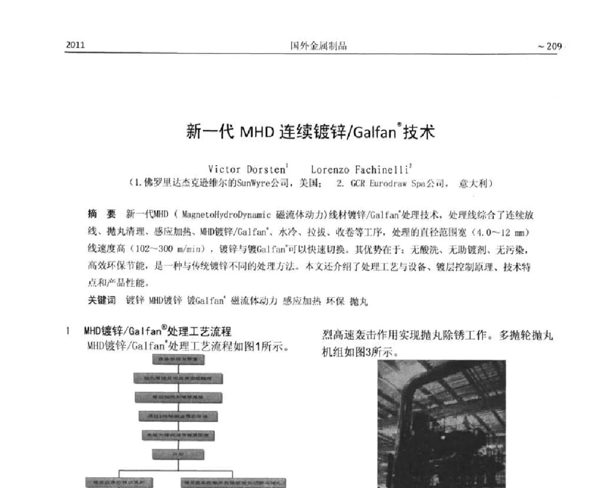 新一代MHD连续镀锌_Galfan@技术 - 2011金属制品行业技术信息交流会
