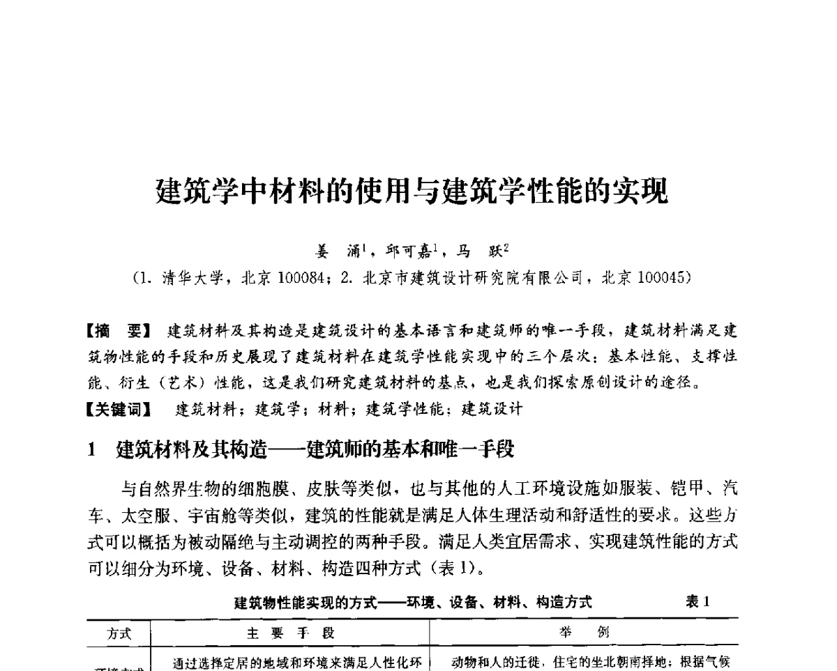 建筑学中材料的使用与建筑学性能的实现 - 第14次全国建筑技术学科学术研讨会会议