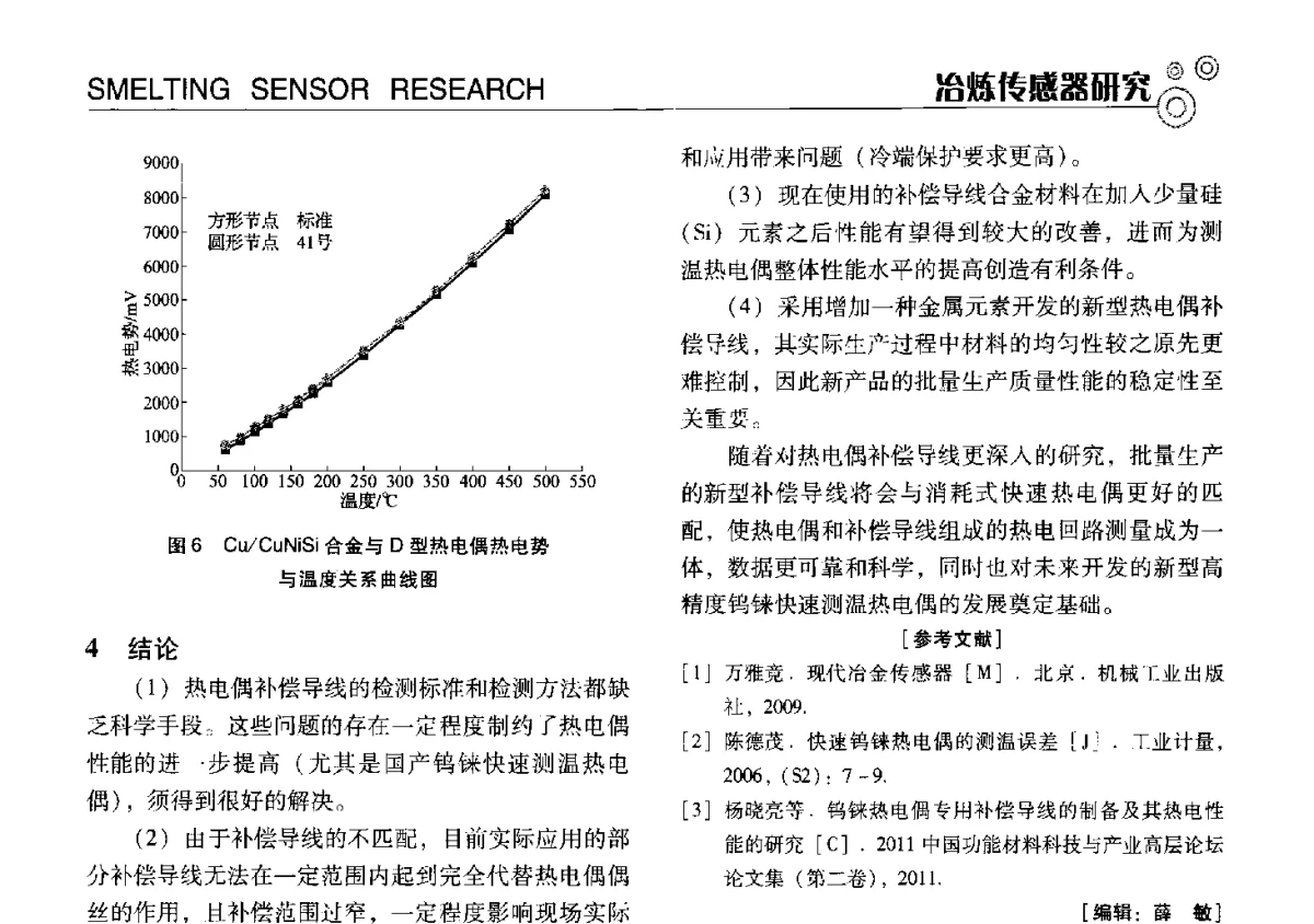 配热电偶用温控仪的现场校准 - 中国计量协会冶金分会冶炼传感器专业委员会2012年会员代表大会及技术交流会