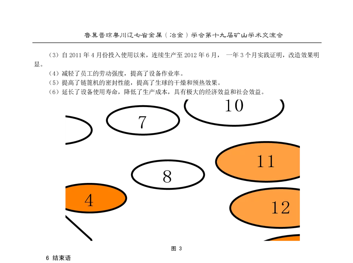 煤基链篦机--回转窑结圈分析与技术改进 - 2012年鲁冀晋琼粤川辽七省金属(冶金)学会第十九届矿山学术交流会