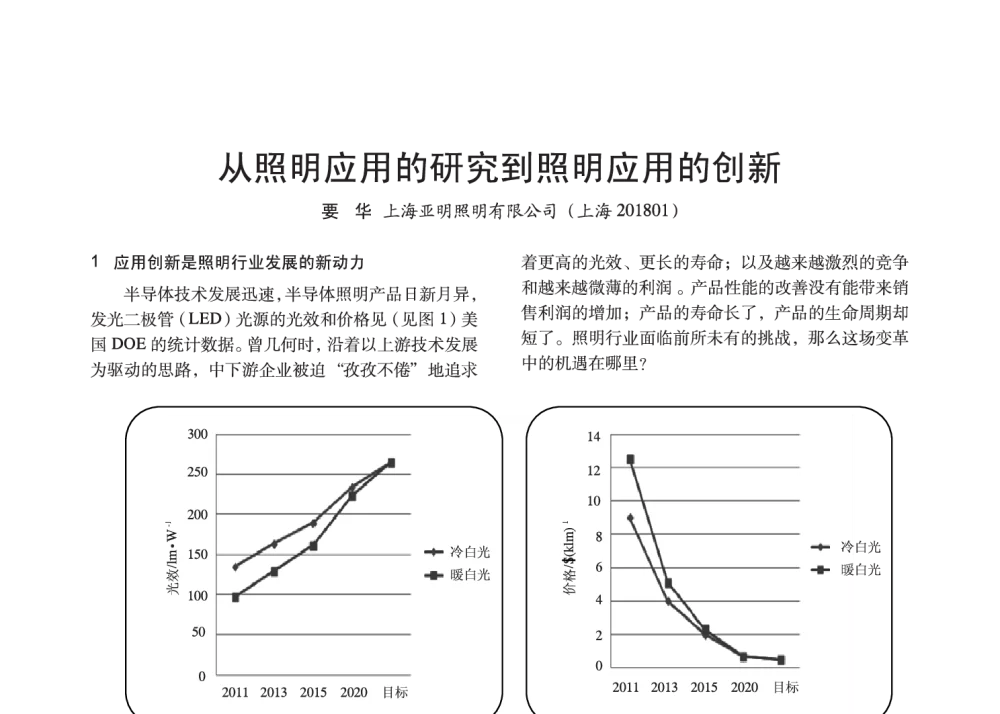 从照明应用的研究到照明应用的创新 - 2014中国长三角照明科技论坛暨上海市照明学会会员大会