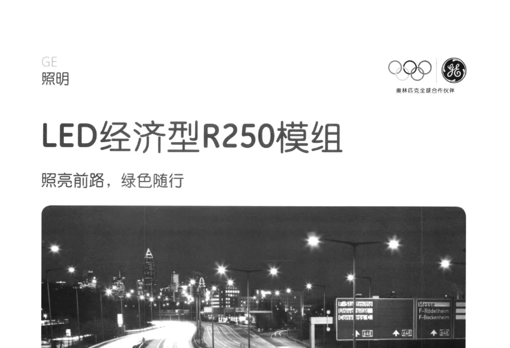 LED经济型R250模组照亮前路_绿色随行 - 2014中国道路照明论坛