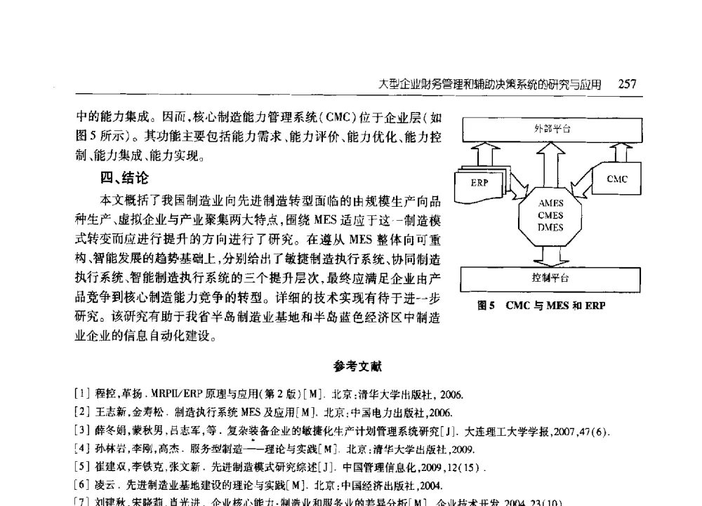 大型企业财务管理和辅助决策系统的研究与应用 - 2010年山东省科协学术年会