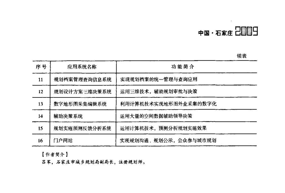 数字城市规划建没浅析 - 2009中国城市规划信息化年会