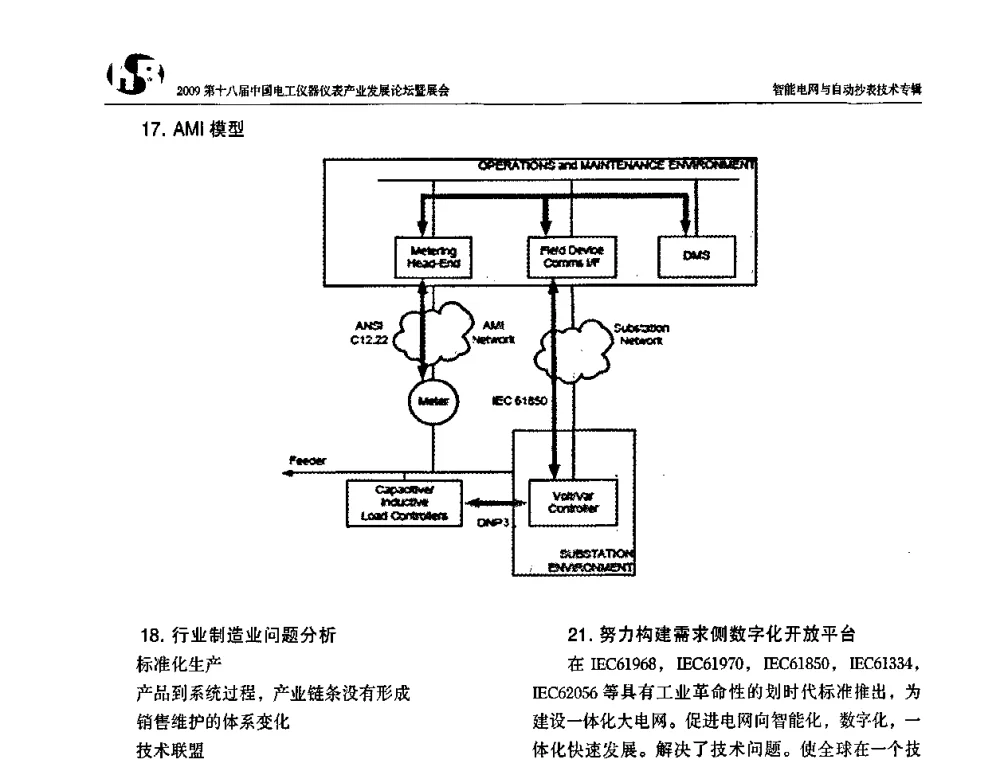 多载频电力线载波通讯技术 - 2009第十八届中国电工仪器仪表产业发展论坛